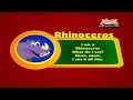 Animal Sounds in Hindi - Rhinoceros