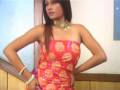 videos de Orange Pure Georgette Saree with Blouse