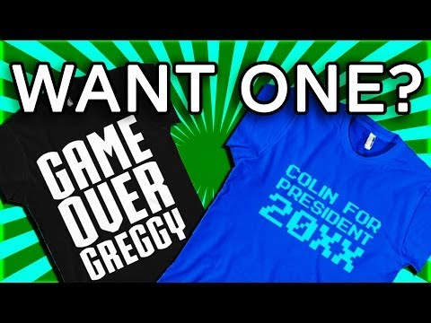 We Have T-Shirts! - The GameOverGreggy Store