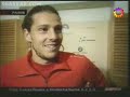 jajaja, gaudio en sus conocidicimos insultos y autocriticas dentro de un partido de tenis.
