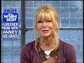 Janey on TV interview Green Living topics