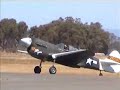 Curtiss P-40N Taxiing and In-Flight