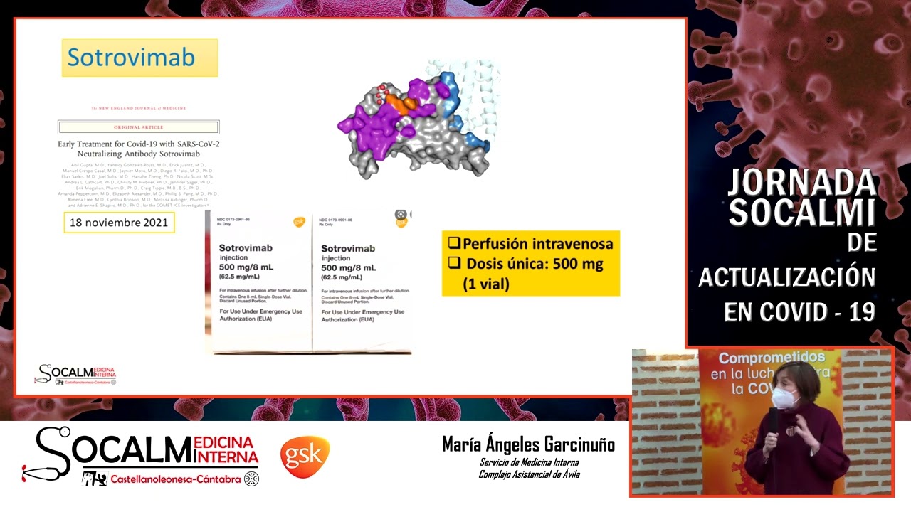 Nuevos fármacos frente a COVID19  Sotrovimab