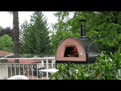 FORNO A LEGNA - procedimento dall'accensione del forno a legna Pizza Party al normale funzionamento per evitare fumo e mantenere la temperatura costante Produzione e vendita...