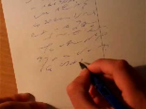 how to write shorthand