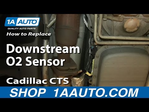 How To Install Replace Rear Downstream Oxygen O2 Sensor Cadillac CTS