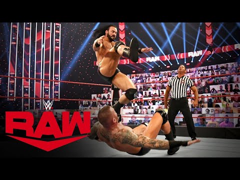 Randy Orton vs Drew McIntyre – WWE Championship Match Raw, Nov 16, 2020