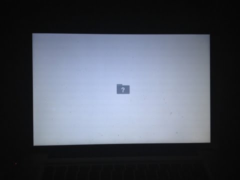 how to fix question mark on macbook pro