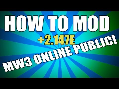 itzlupo - Today I will show you how to bring MW3 Mods Online. These MW3 Mods Are For Xbox 360. ------------------------→http://itzlupo.com/←---------------------------...