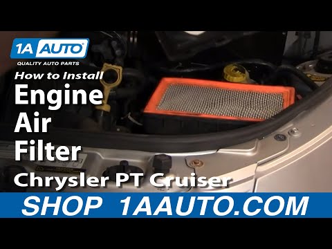 How To Install Replace Engine Air Filter Chrysler PT Cruiser 01-05 1AAuto.com