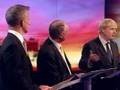 Boris Johnson with Jeremy Paxman on Newsnight debate