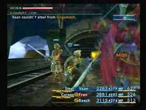 FFXII Gilgamesh Battle