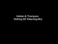 Holden & Thompson - Nothing (93 Returning Mix) Holden & Thompson - Nothing (93 Returning Mix)