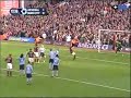 a penalty was given to arsenal vs manchester city... pires steps up and...