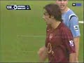 a penalty was given to arsenal vs manchester city... pires steps up and...
