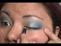 fun nyx eyeshadow take of ocean eyes