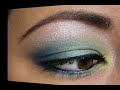 fun nyx eyeshadow take of ocean eyes