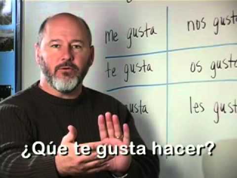 how to use the verb gustar