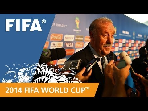 FINAL - Spanish coach Vicente del Bosque speaks about his team's draw for the 2014 FIFA World Cup™. More videos about the 2014 FIFA World Cup™ Final Draw: http://www...