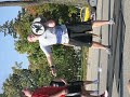 DB Circus Press- 100lbs x 3 reps