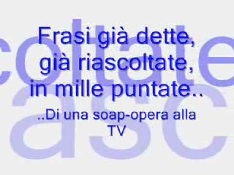 testi - Lo strano Percorso di Max Pezzali con i lyrics on screen.