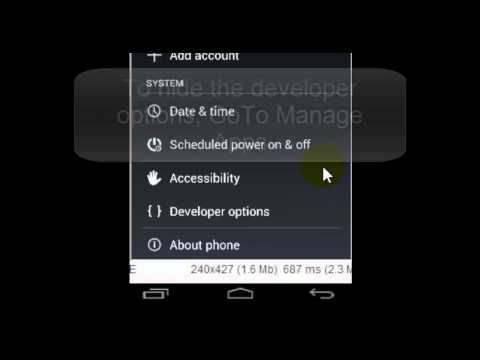 how to enable developer options in moto g