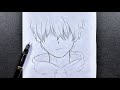 The Best 14 Boy Hoodie Easy Anime Drawings