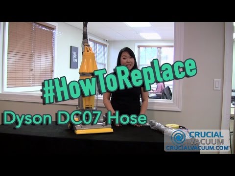 how to repair dyson dc07 hose