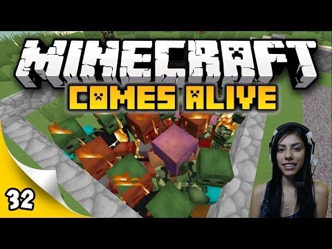 Minecraft Comes Alive - Ep 32 - The King Has Evil Mobs!