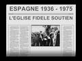 LE ROLE DE L'EGLISE PENDANT LA GUERRE CIVILE ESPAGNOLE