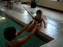 Jordyn jumping in pool 1