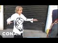 Barbara Walters Gets Her Facebook Graffiti On - CONAN on TBS