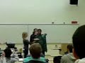 Mani gets a pie to the face