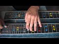 Begginner Steel Guitar, Cmajor in 3rds Begginner Steel Guitar, Cmajor in 3rds