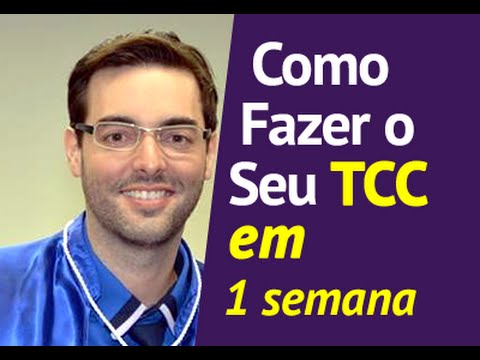 TCC - Este vídeo apresenta, de forma simples e didática, conceitos básicos que possibilitam realizar um TCC sem stress e com aumento de produtividade. A maior part...