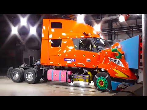 NEW 2024 VOLVO VNL – Crash Test #4DriveTime