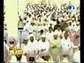 لاول مرة يظهر علي الشاشة وبعد طول انتظار من محبي الشيخ محمد لمحيسني يظهر الشيخ علي قناة المجد في صلاة التراويح يتلوا بدايات سورة مريمهذه الفيديو قمت بانزاله من اليوتوب بعد ان رفعه احد الاخوة بارك الله فيه ولكني لاحظت انه من الصعب ان تجد الفيديو باللغة العربية لانه الاخ الذي رفعه عنونه بالحروف اللاتينيةفلتعم الفائدة اكثر غيرت العنوان الي اللغة العربية وسأفعل ذلك ان شاء الله مع جميع فيديوهات الشيخ لمحيسني الموجودة علي اليوتوب فانا من اشد المعجبين بتلاوته