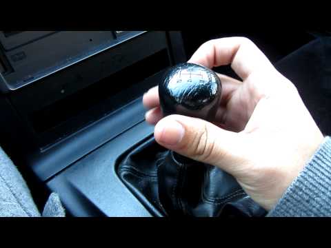 how to remove gear knob vectra c