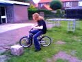Metalhead Joyrides a kiddy BMX Metalhead Joyrides a kiddy BMX