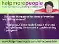 RT @SuzanneEvans: Starting a business, but waiting 4 everything to be right? Stop worrying & go for it: http://bit.ly/4z8jkQ [video]