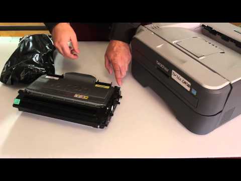 how to remove toner from brother hl 2140
