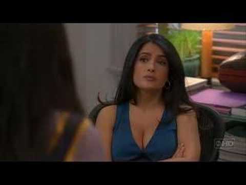 salma hayek cleavage