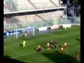 Foggia-Gallipoli, rigore sbagliato da Del Core