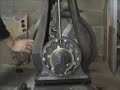 Antique steam engine converted to a 4-cycle gas engine Antique steam engine converted to a 4-cycle gas engine