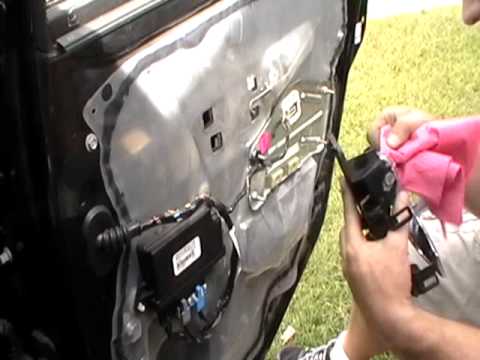 How to install a Window regulator (oops twice) Cadillac CTS Part 3
