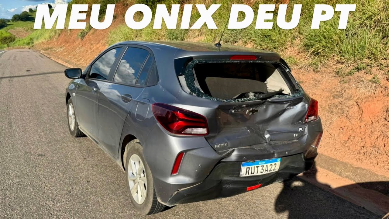SOFRI UM ACIDENTE E MEU ONIX DEU PT!!