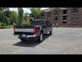 Used 2020 BLACK FORD KING RANCH 4WD CREW CAB 6.75' BOX video 1