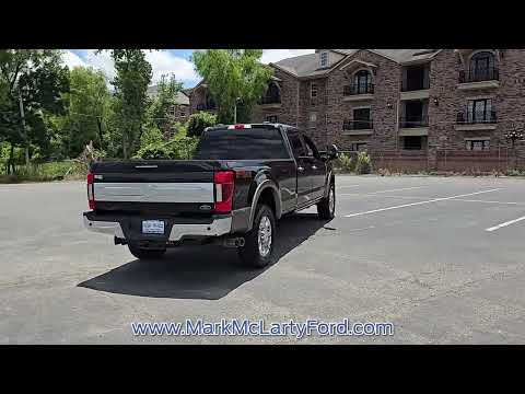 Used 2020 BLACK FORD KING RANCH 4WD CREW CAB 6.75
