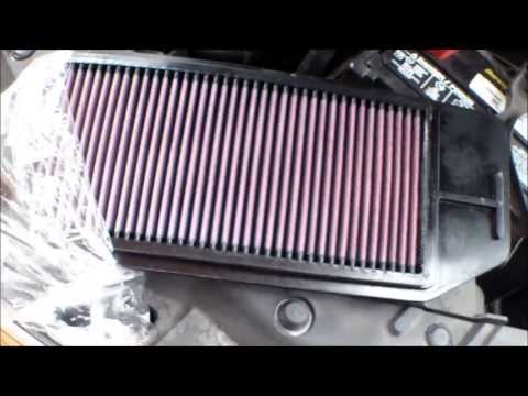 DIY How to remove install engine air filter 2006 Acura TSX