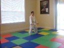 Steven performing kata Taikiouku. Steven performing kata Taikiouku.